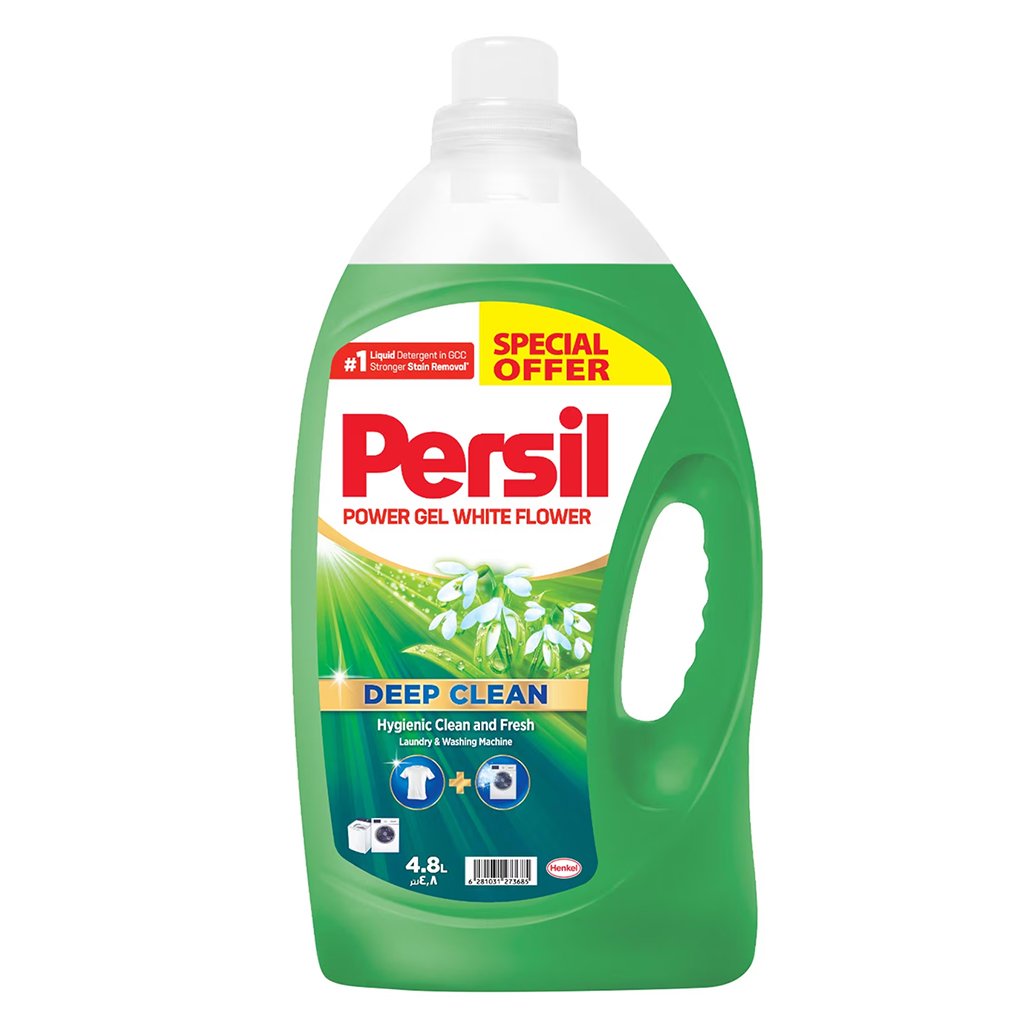 persil-gel-wht-flwr-4-8l-sp-offer-1 Persil Laundry Detergent White Flower 4.8L - Image 1