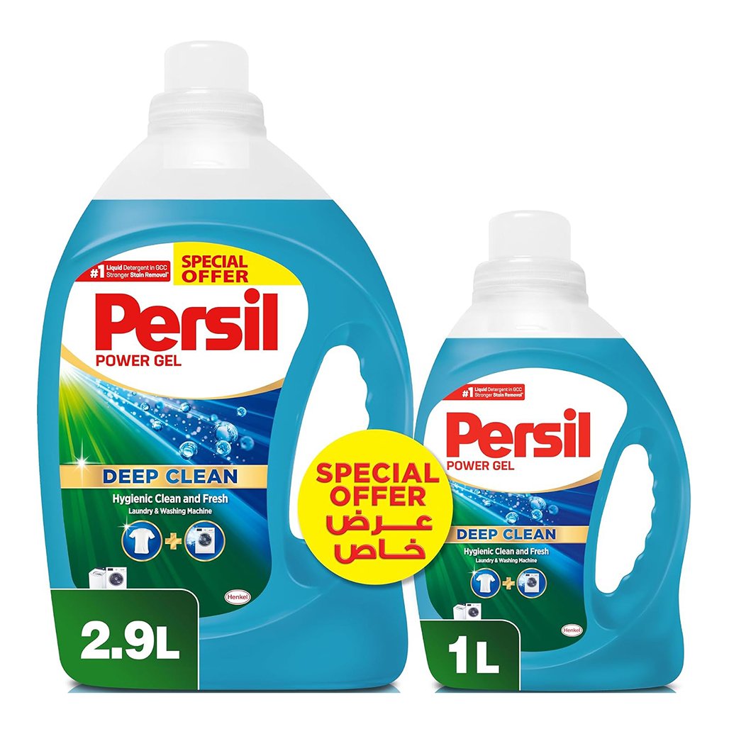 persil-power-gel-2900ml-plus-1000ml Persil Power Gel, 2.9L +1L - Image 1