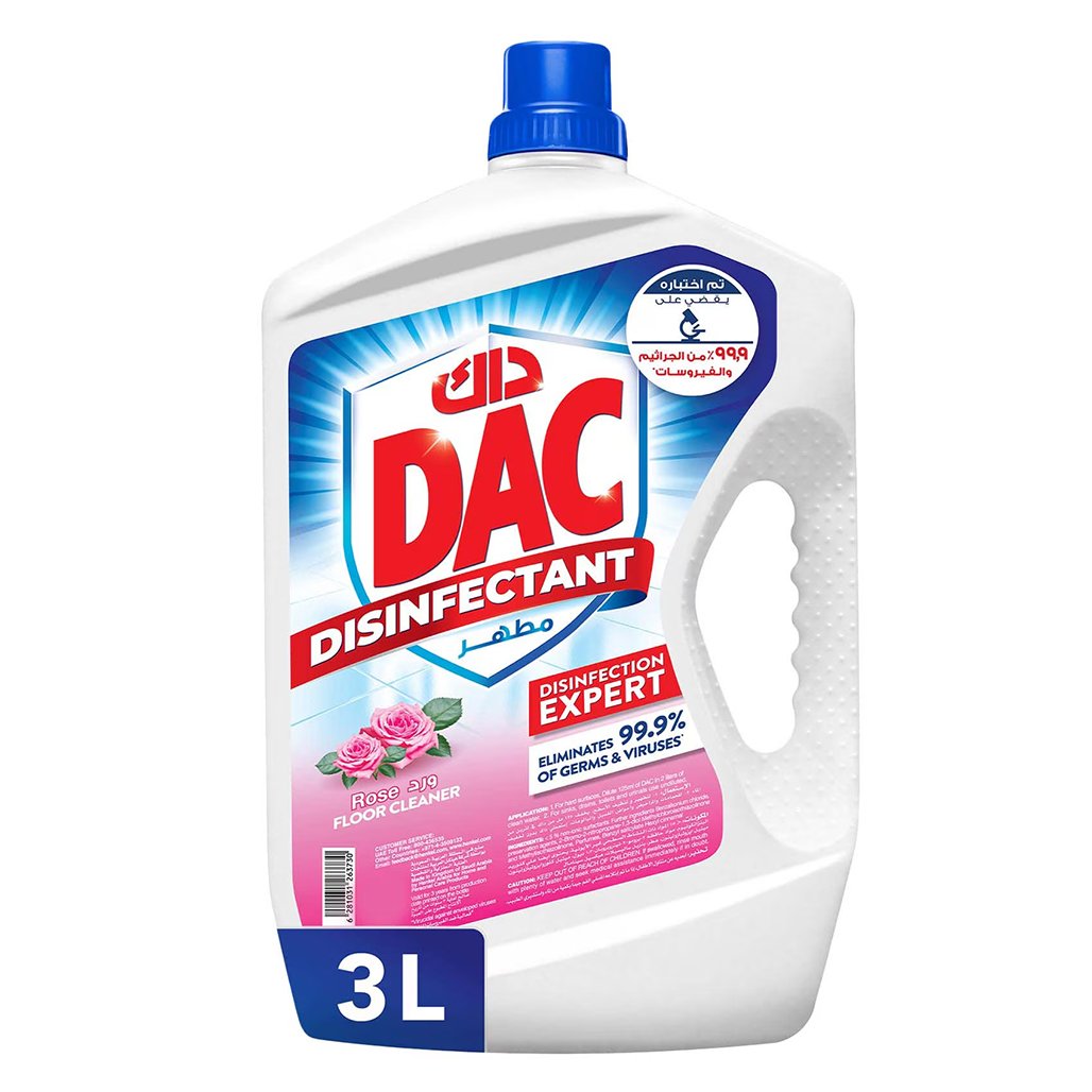 dac-disinf-rose-3l-1 Dac disinfectant rose 3 L - Image 1